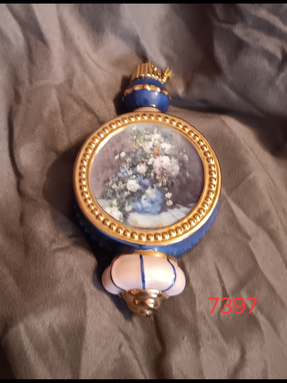 Goebel Artis Orbis Renoir Flowers Ornament